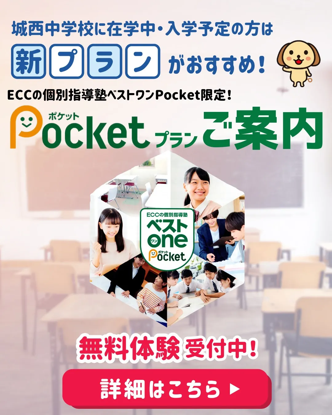 【無料体験授業お申込みは下の連絡先から！】